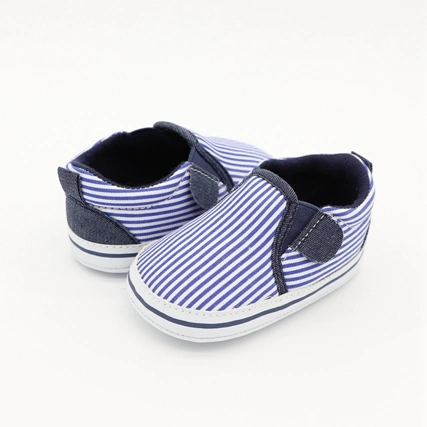 Autumn Double Elastic Children&prime; S Casual Shoes Soft Soled Boys Girls Small Cloth Canvas Shoes