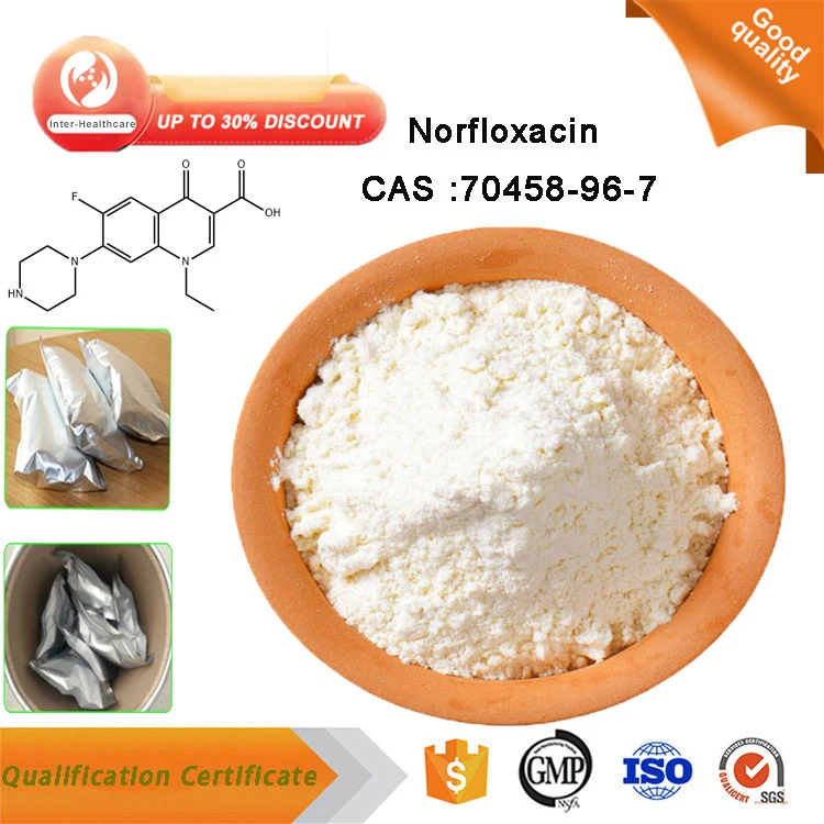 Manufacturer Supply Pharmaceutical Chemical Norfloxacin Powder CAS 70458-96-7 Norfloxacin Price