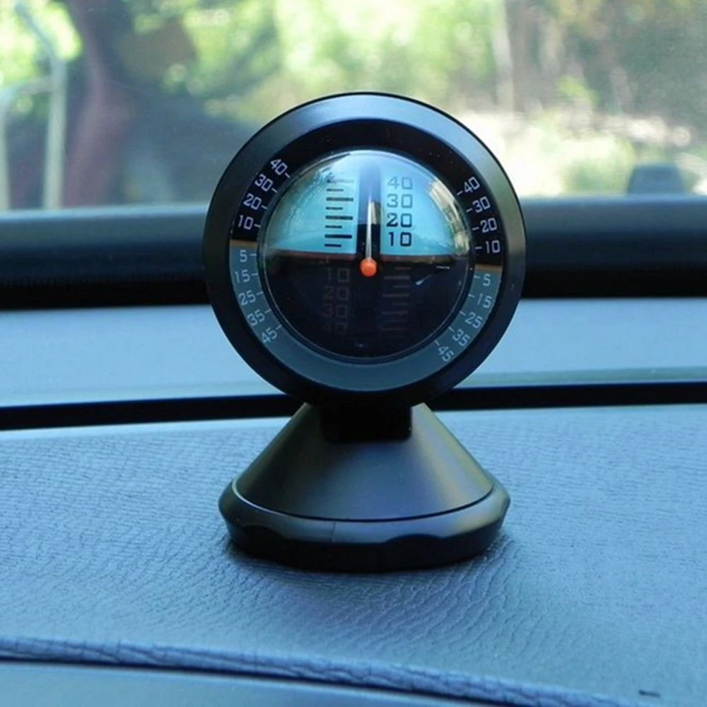Mesure du compas de véhicule-outil indicateur de pente de l'inclinomètre multifonction du véhicule gradient Outil d'équilibrage extérieur Bl19130