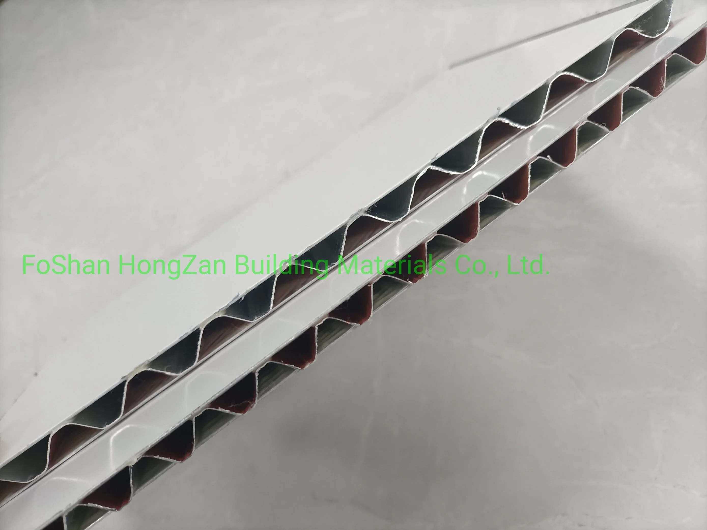 PE Fireproof Aluminum Core Corrugated Aluminum Composite Panel for Wall Cladding