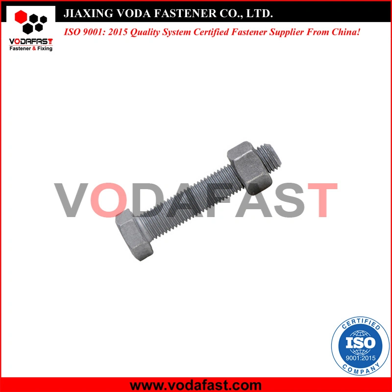 Vodafast ISO 4017 DIN 933 Hex Bolt Class 5.8 Yellow Zinc Plated