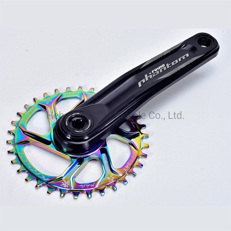 32t / 34t / 36t / 38t MTB Bike Crank Rainbow Chainwheel