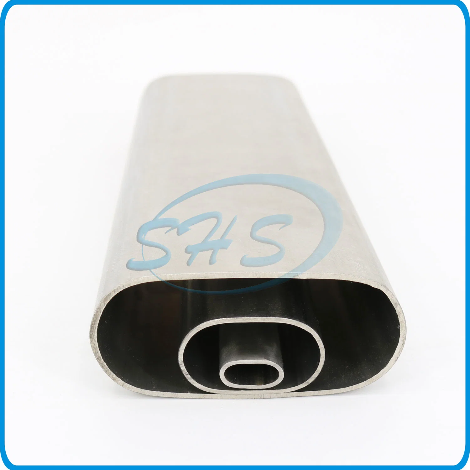 Stainless Steel Flat Sided Oval Pipe for Construction