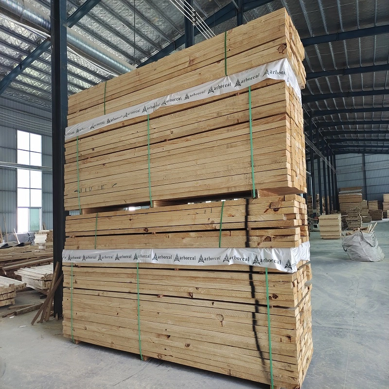 Factory Directly Sell New Zealand Radiate Pine Plank for Construction Wood