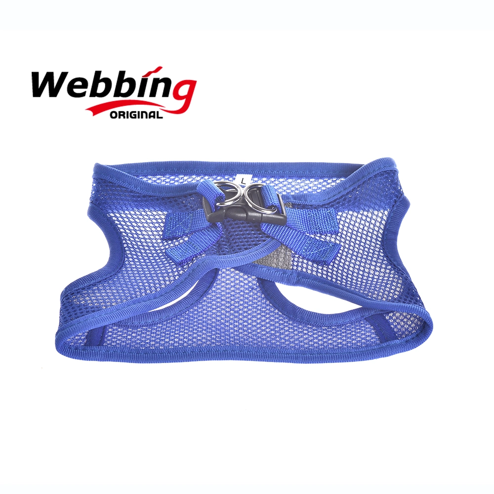 Original cincha muestra gratuita Popular Wholesale/Supplier Mesh Training Pet Dog Arnés para perros pequeños y caminantes