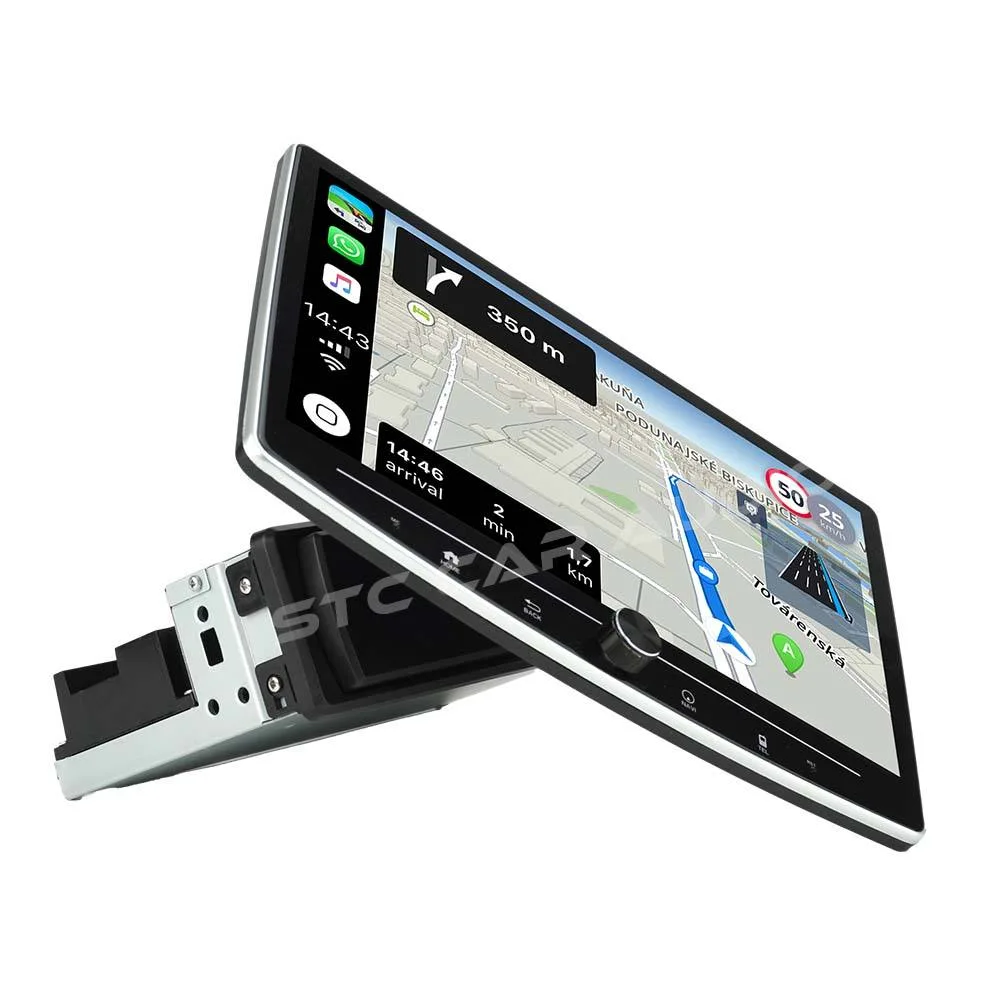 Pantalla táctil universal Android 10,1 GPS estéreo para coche reproductor de vídeo Radio 9 pulgadas 2 DIN 1+16g Audio para coche Android 10,0 Reproductor multimedia para coche