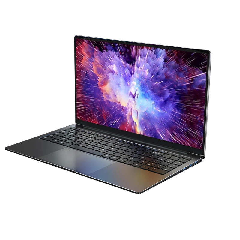 Notebooks de varejo de fábrica de computadores portáteis Intel J4125 de 15.6" de ultrafino Computadores portáteis PC de alta velocidade para stock