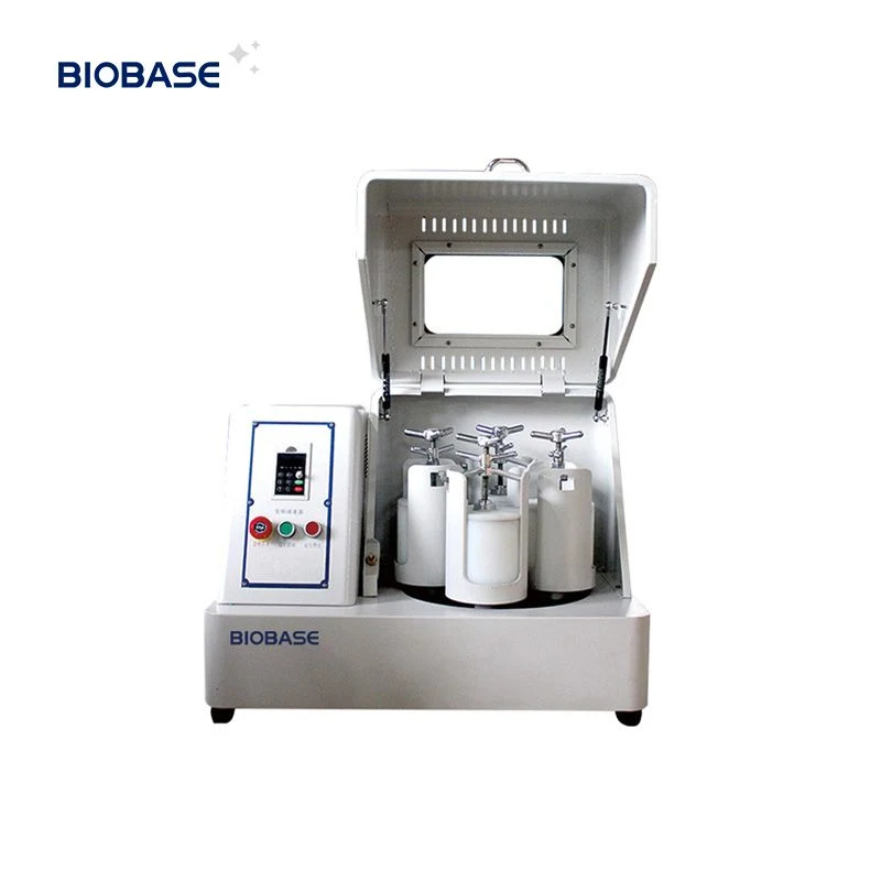 Biobase Ertical Planetary Ball Mill Four Ball Grinding Tanks Grinder Machine for Grinding