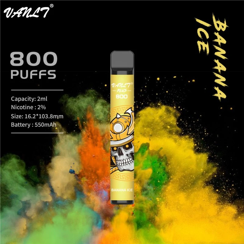 precio de fábrica de hielo Banana E Vanlt Mayorista/Proveedor de cigarrillos Vape vainas