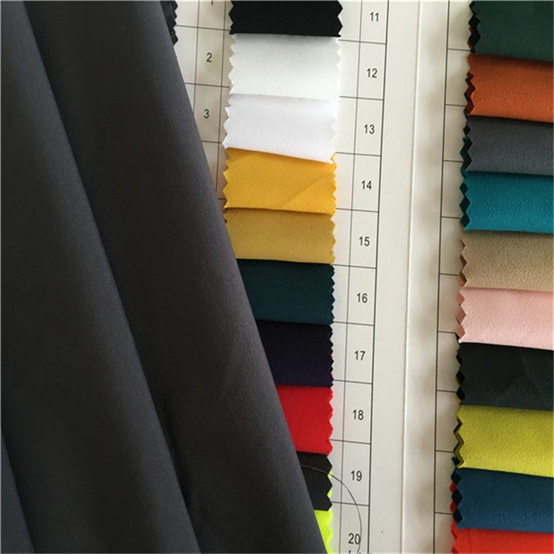 100% Polyester Pongee Spandex 4 Way Stretch Fabric for Shirts Lining Cloth