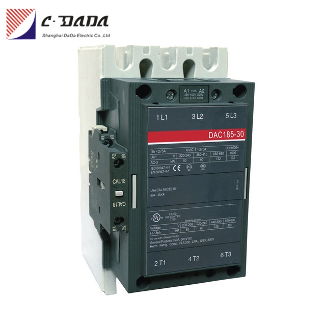 High Quality 250kw DC 400A Capacitor Magnetic AC Contactor