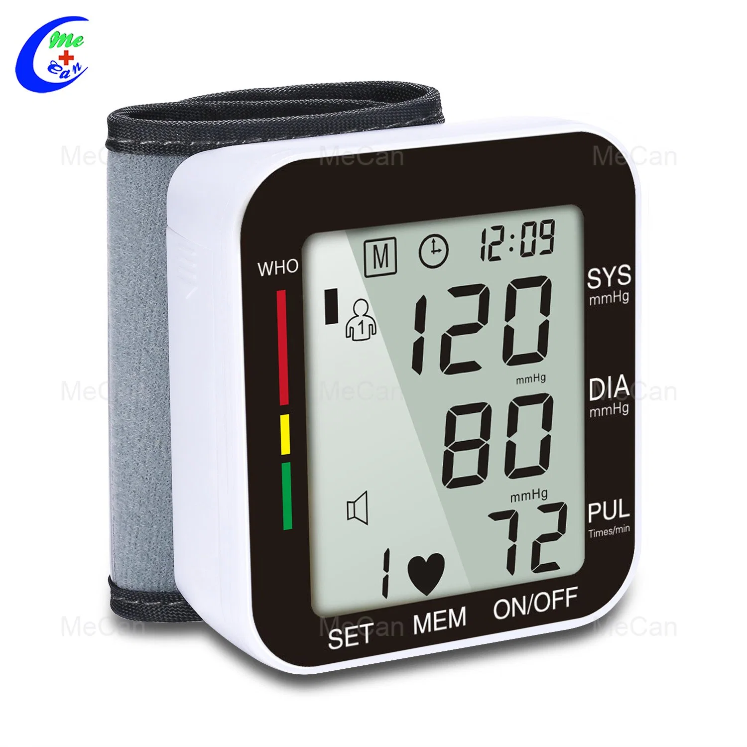 Wrist Bp Monitor with Voice Bp Monitor Watch Blood Pressure Watch Sphygmomanometer