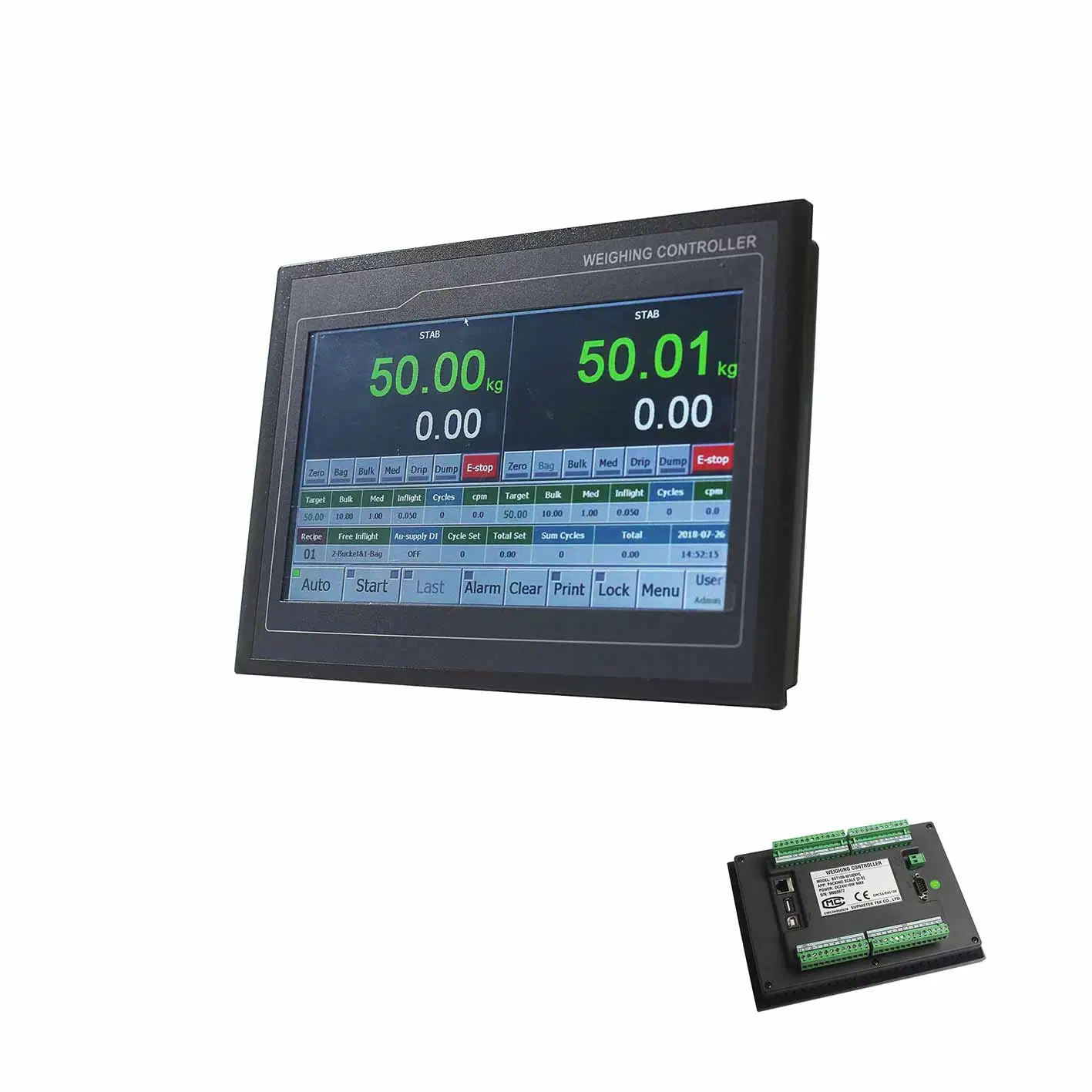 Supmeter Ao 4 -20mv 2 do Indicador de peso Digital do relé do módulo de controle de pesagem