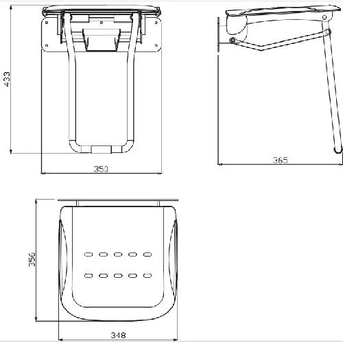 Großer Verkauf Bad-Accessoires Edelstahl und HDPE Duschsitz Duschstuhl