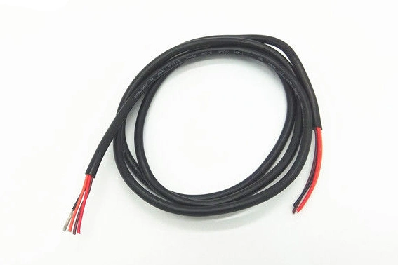 Гибкий кабель из многожильного оплетенного электрического кабеля из медной проволоки