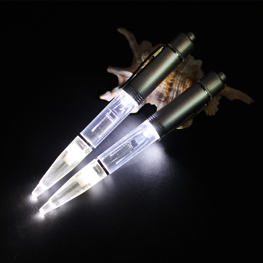 Promotional Pen LED Ballpoint Light Pen with Logo Printing Light up Pen