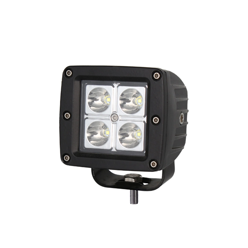 Spot de bonne qualité/Flood 3" 16 W CREE LED carrés les gousses de lumière pour camion/offroad/Moto