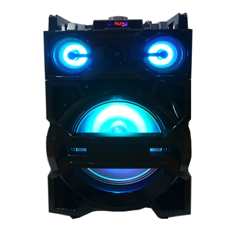 Plastic PRO Audio Portable Subwoofer DJ Speaker with RGB Light