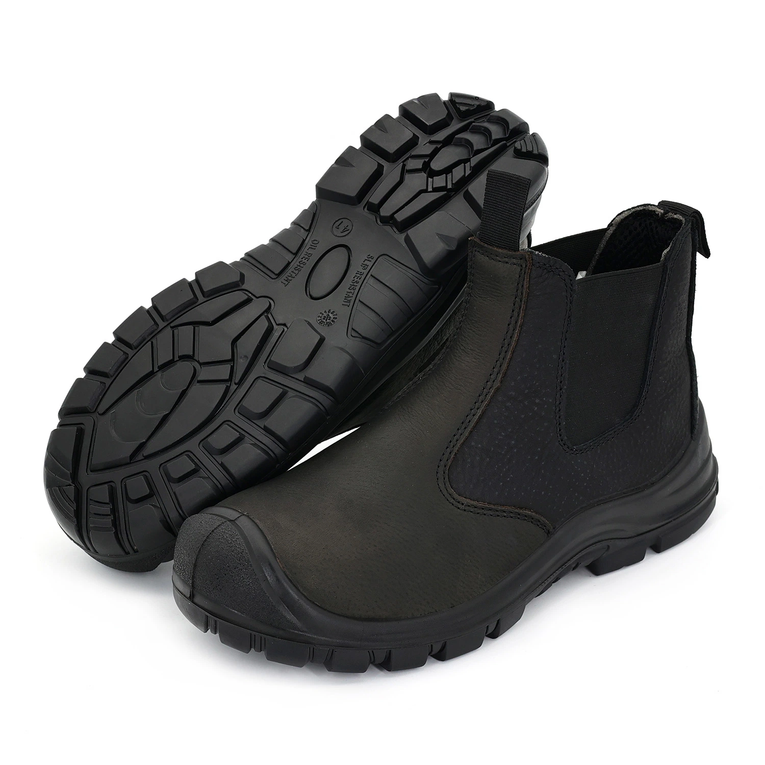Steel Toe Cap and Steel Plate Chemical Resistant Safety Labor Shoes Safety Work Boots