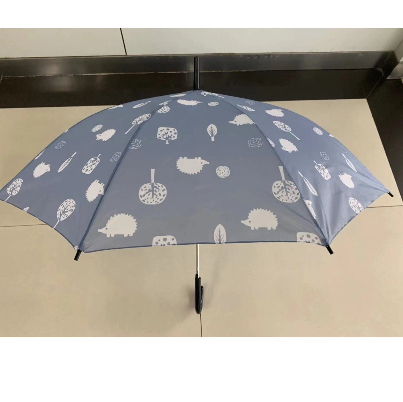 51.5cm Promotion Light Automatic Open Mini Straight Rain Umbrella