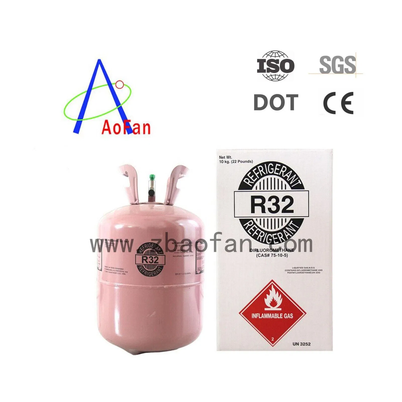 China Manufacturer Refrigerant Gas Price Competitive Competitive Price R32