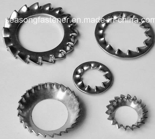 Stainless Steel Tooth Lock Washer / Serrated Washer (DIN6798)