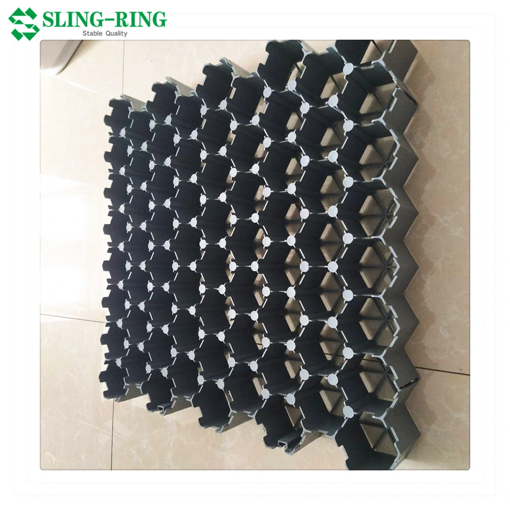 High quality/High cost performance  Interlocking Plastic Grass Grid Turf Paver Grid Geogrid for Car Parking Sale