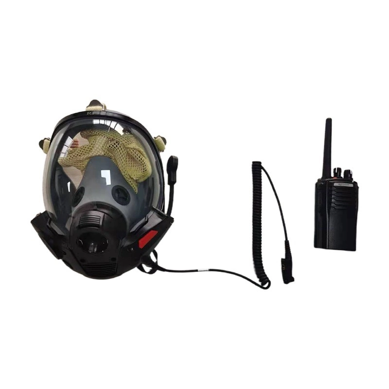 Communication Mask Scba Radio Communications Gas Mask Long Distance Wireless Radio