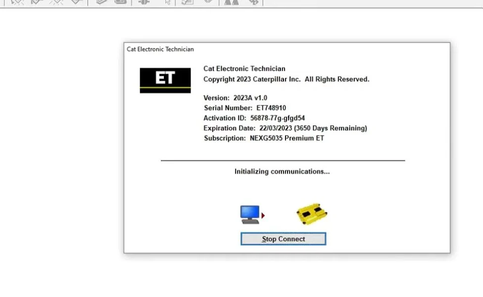 Et 2023A logiciel de diagnostic de l'appareil électronique et dernière version avec 1 Activation sans temps