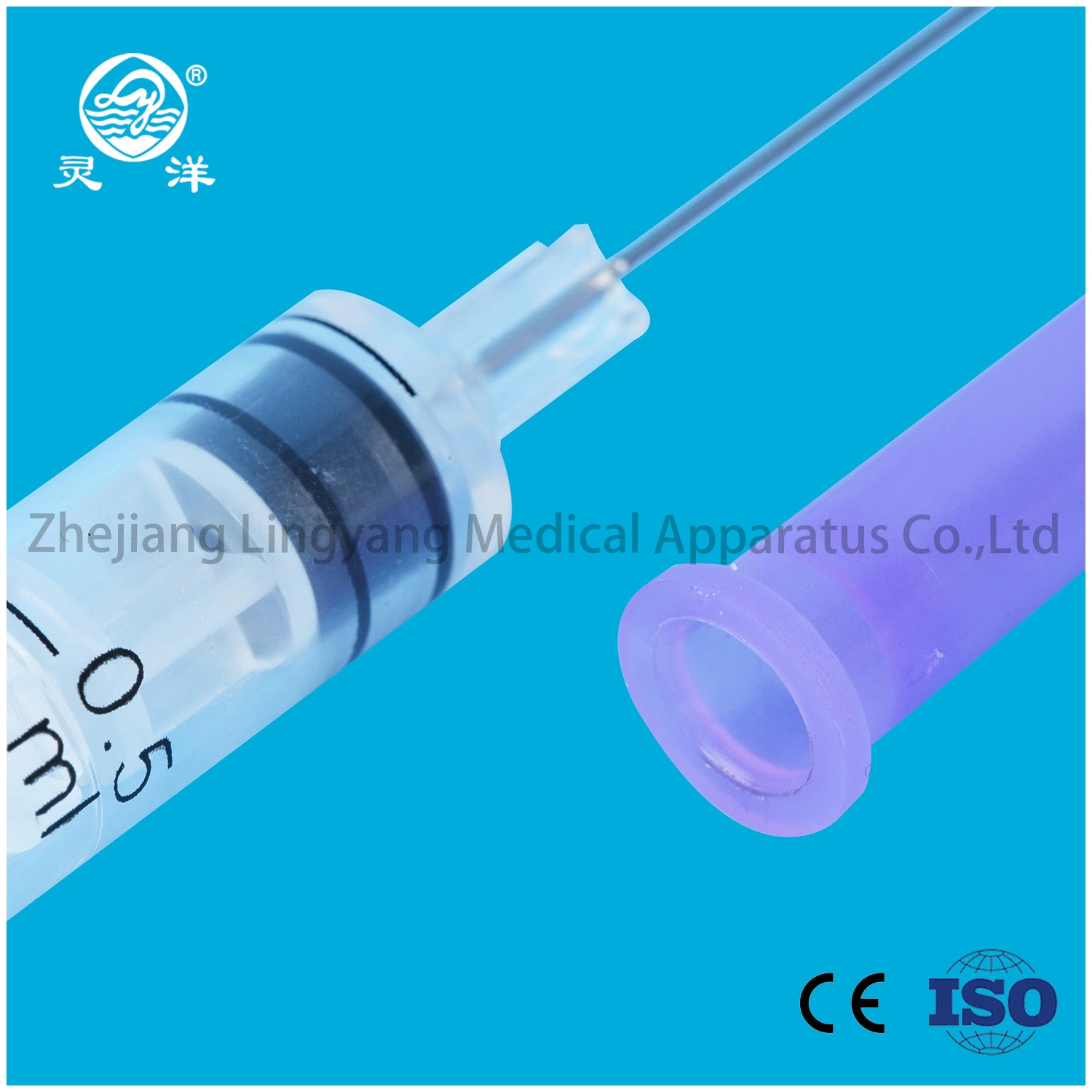 0,5 ml seringa de segurança com trava automática Ad seringa de vacinação com desativação automática