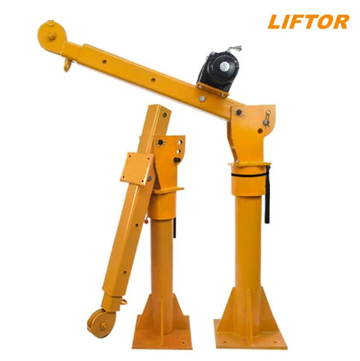 Liftor 500/1000kg 2000lbs Japan Hydraulic Mobile Electric Mini Pickup Jib RC Portable Truck Mounted Crane Timber Crawler Spider Crane Ztc250V531 Price for Sale