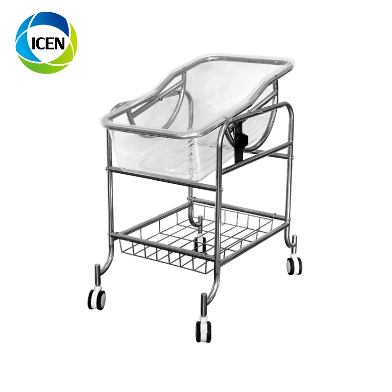 in-6063 Medical Baby Cot Infant Care Bed Nursery Baby Cot for Hospital Baby