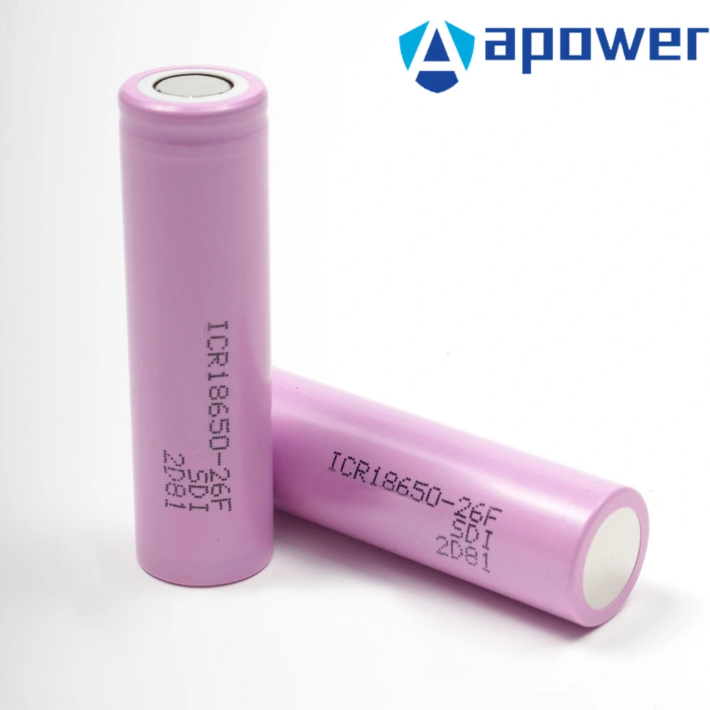 High Capacity Rechargeable 2600mAh Icr18650 3.7V Li- Ion Battery for Camera