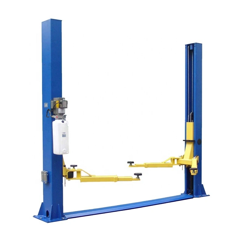 Electrical Hydraulic Two Post Car Lift with 653kg Lifting Capacity for Auto Repair Maintenance Garage