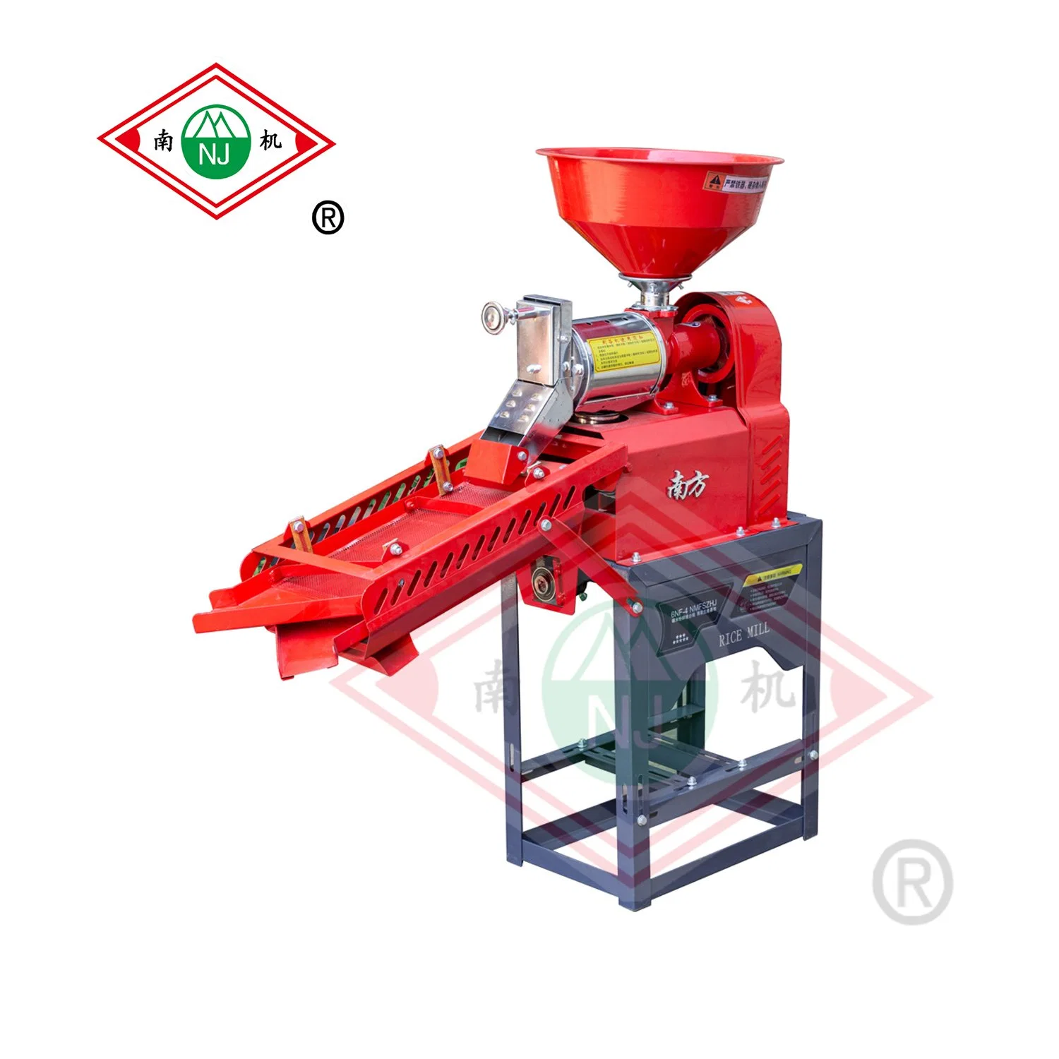 Mini Stainless Steel Rice Mill Machine Auto Rice Mill Machine Milling Machinery with Vibration Sieve