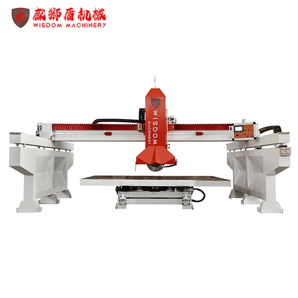 Wisdom Machinery Better Than Shengda 625 Granite Cutting Machine Bridge Saw for Granite Marble Cutter Full Size Miter Cutting in USA with 2 Years Warranty