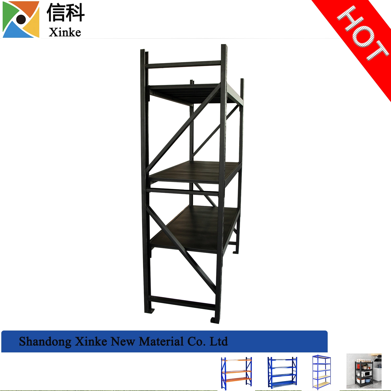 Supermarket Warehouse Display Kitchen Workbench Goods Rack Metal Plate Storage Shelf