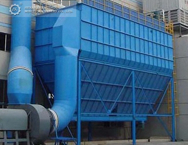 Steel Sub-Structure Design Bag Dust Collector with ISO Testing and Certification