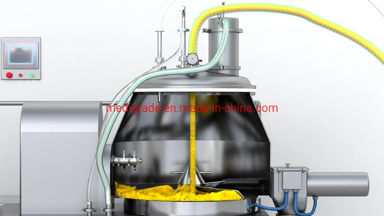 New Type Good Manufacture Practices Approved Pharmaceutical High Shear Mixing Granulator