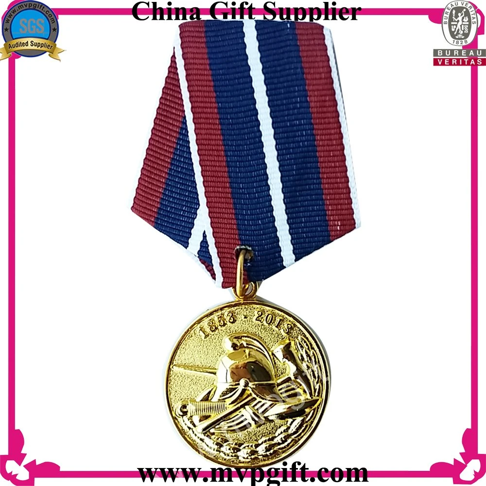 China Custom High quality/High cost performance Metal 2 Tone Color Enamel Military Souvenir Badge