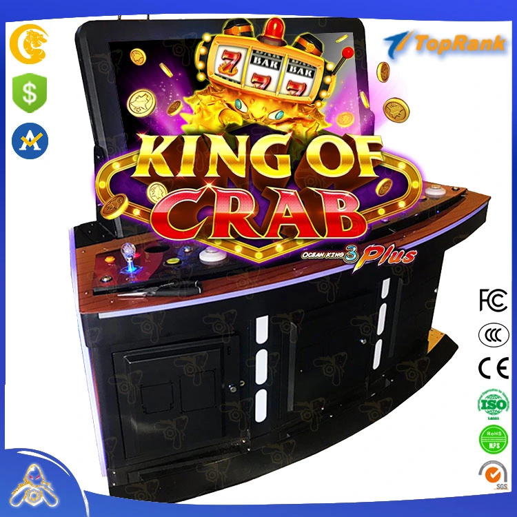 2023 Newest High Holding Profit 42/55 Inch 3 Players Igs Ocean King 3 Plus Fish Shooting Gambling Machine Arcade Fishing Game Cabinet with King of Crab
