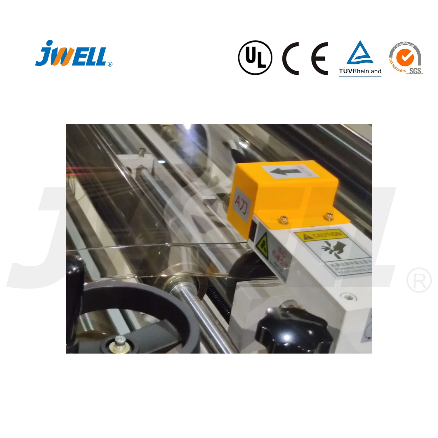 Jwell Machine de thermoformage/ligne d'extrusion pour le plastique à vis jumelées/à simple vis ventilées pour emballages cosmétiques/panneaux de porte/planchers/meubles/film décoratif/feuille/ plaque en PETG.