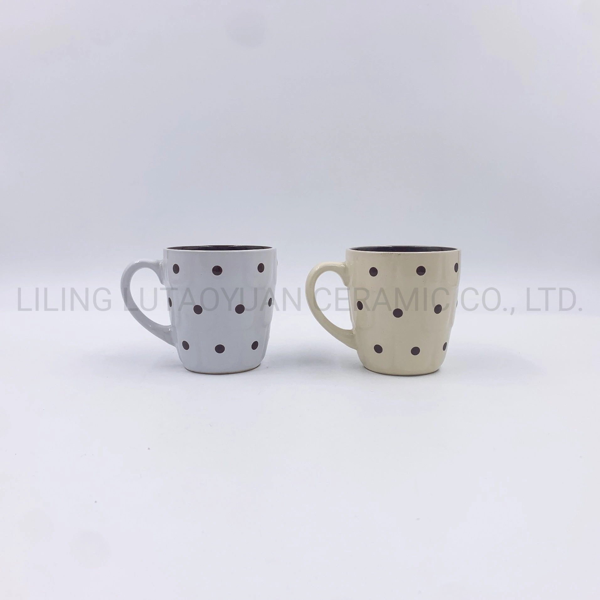 Porcelain Dinnerware Set/China Wholesale/Supplier Irregular Spot Coffee Mug Kitchen Utensils Decoration with Customized Color Pattern Logo and Designs