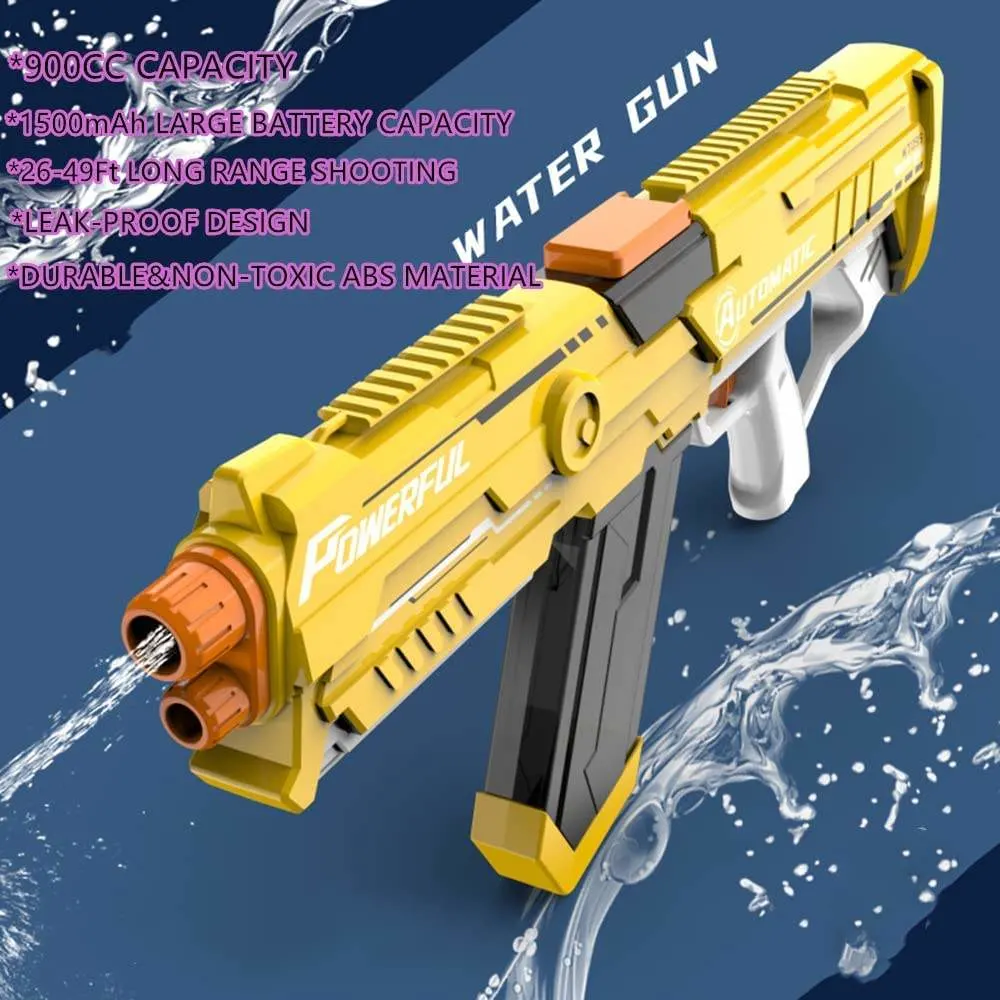 Pistola de agua eléctrico Pistola de agua automática Electric potente Auto atomizador de agua pistolas de juguete Pistola de Agua gran intervalo más largo