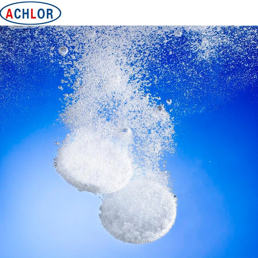 Pool Chemical Raw Material Trichloroisocyanuric Acid 87-90-1 TCCA 90%