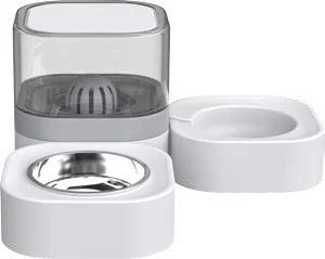 Pet Drinking Water Feeder with Two Bowl