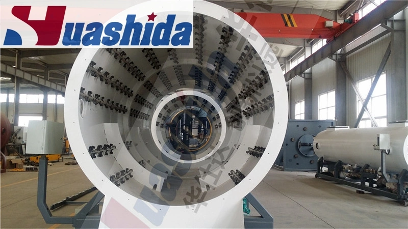 HDPE Casing/Jacket Pipe Extrusion Line/Equipment/Machine for Polyurethane Preinsulated Pipe Ppu