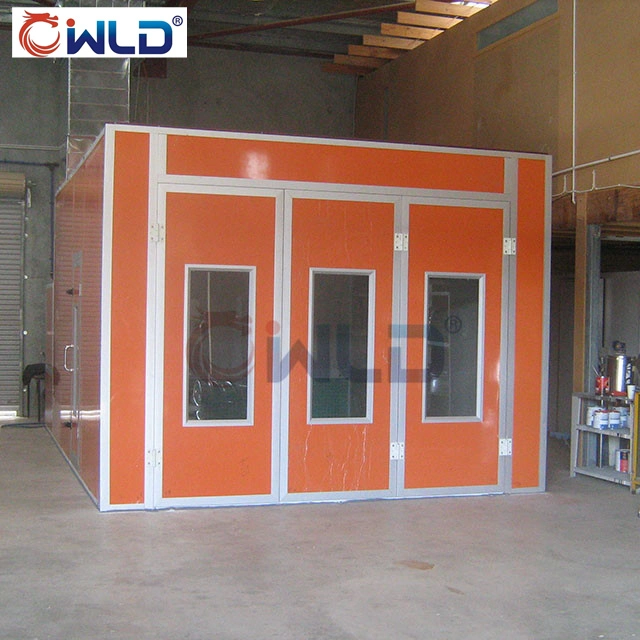 Wld Economic Car Spray Booth Paint Booth Baking Booth Auto Spraying Oven Spray Paint Booth Bake Oven Small Cheap Painting Booth/Oven/Room Garage Equipment CE