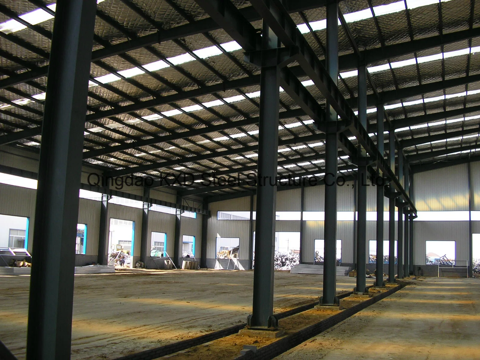 Prefabricated Steel Structure Warehouse Frame (KXD-SSW2168)