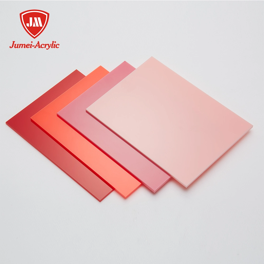 Jumei Best Seller 2mm 3mm 5mm 8mm up to 60mm Colorful Custom Color Casting Acrilico Panel Cast Acrylic Sheet Sheet Factory Direct Sale